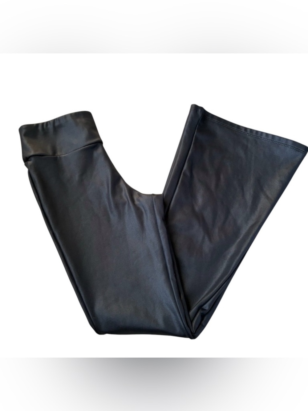 🎇🎆3for$9 Art class girls Black faux leather flare Pants